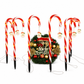 Solar Christmas Decorative Lights Outdoor Waterproof LED Pathway Lights for Garden Yard