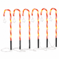 Solar Christmas Decorative Lights Outdoor Waterproof LED Pathway Lights for Garden Yard