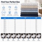 Waterproof Fitted Sheet Solid Color Machine Washable Mattress Protector Cover