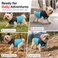 Warm Dog for Autumn Winter Thickened Pet Coat Windproof Vest for Small Medium and Large Dogs