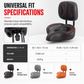 Wide Bicycle Saddle with Backrest Oversized Seat Cushion for Electric Bikes Tricycles and Exercise Bikes