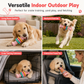 Durable TPR Bone Shaped Dog Chew Toy Bite Resistant Teething Toy for Large Dogs