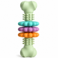 Durable TPR Bone Shaped Dog Chew Toy Bite Resistant Teething Toy for Large Dogs