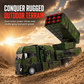 Oversized Remote Control Missile Launcher Toy Truck