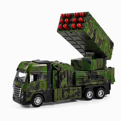 Oversized Remote Control Missile Launcher Toy Truck