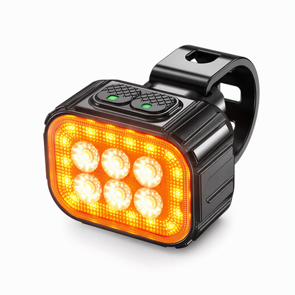 Bright Bicycle Light Front Headlight and Rear Taillight for Mountain Bike Night Riding Safety Warning Cycling Accessories