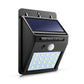 Outdoor Solar Wall Light with Motion Sensor for Garden and Yard