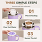 Double Wall Insulated 304 Stainless Steel Mug with Lid Shatterproof Coffee Cup and Water Tumbler
