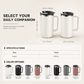 Double Wall Insulated 304 Stainless Steel Mug with Lid Shatterproof Coffee Cup and Water Tumbler