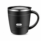Double Wall Insulated 304 Stainless Steel Mug with Lid Shatterproof Coffee Cup and Water Tumbler