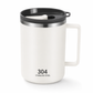 Double Wall Insulated 304 Stainless Steel Mug with Lid Shatterproof Coffee Cup and Water Tumbler