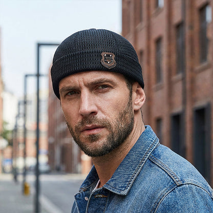 Unisex Breathable Mesh Brimless Docker Cap