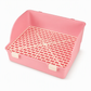 Extra Large Rabbit Litter Box Toilet and Small Animal Litter Tray for Guinea Pigs Chinchillas and Dwarf Rabbits