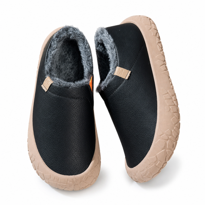 Women's Waterproof Winter Boots Warm Cotton Padded Slip On Shoes with Hidden Wedge Heel Non Slip Soft Sole Casual Walking Shoes