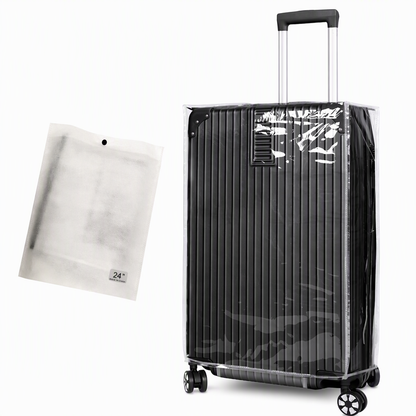 Thickened Waterproof Clear Luggage Cover Wear Resistant Transparent Suitcase Protective Dust Cover