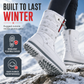 Women's Winter High Top Snow Boots Waterproof Non Slip Outdoor Tall Boots with Thick Plush Lining and Thick Sole