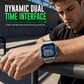 Square Digital Sports Watch Waterproof Outdoor Electronic Calendar Wristwatch for Men and Women