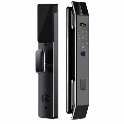 Smart Fingerprint Door Lock with Palmprint and Face Recognition Built-In and Remote Management Keyless Entry Password Lock for Home Security