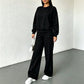 Women's Crewneck Sweatshirt & Sweatpants Set