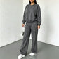 Women's Crewneck Sweatshirt & Sweatpants Set