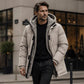Men's Winter Thermal Windproof Hooded Jacket