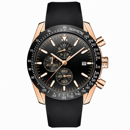 Men's Sport Quartz Watch Multifunctional Waterproof Fashion Wristwatch Model 5140