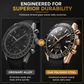 Men's Sport Quartz Watch Multifunctional Waterproof Fashion Wristwatch Model 5140