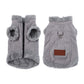 Warm Lamb Fleece Pet Vest Autumn Winter Thickened Fleece Lined Dog Clothes for Cats and Dogs