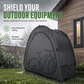 Portable Outdoor Bicycle Storage Tent Waterproof and Sun Protection Bike Shed