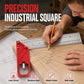 Multi-Functional Woodworking Square Ruler with Aluminum Base