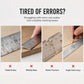 Multi-Functional Woodworking Square Ruler with Aluminum Base
