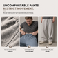 Men's Loose Fit Straight Leg Sweatpants Thick Casual Wide Leg Sports Pants for Autumn and Winter