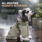 Warm Padded Dog Winter Coat Waterproof Windproof Outdoor Pet for Autumn and Winter