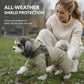 Warm Padded Dog Winter Coat Waterproof Windproof Outdoor Pet for Autumn and Winter
