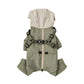 Warm Padded Dog Winter Coat Waterproof Windproof Outdoor Pet for Autumn and Winter