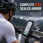 Waterproof Motorcycle and Bicycle Phone Holder with Touch Screen and 360 Degree Rotation