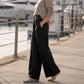 Women's Lightweight High-Waist Wide-Leg Pants