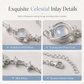 925 Sterling Silver Planet and Star for Women Elegant Niche Design Jewelry Gift for Best Friends