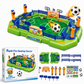 2 Player Battle Tabletop Soccer Game Interactive Table Football Board Toy for Kids