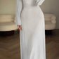 Long Sleeve Split Loose Casual Dress 🔥Free Shipping🔥