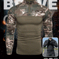 Men's Military Battlefield Outdoor Fitness Camouflage Long Sleeve