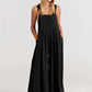 Plus Size Wide Leg Overalls Jumpsuit (Buy 2 Free Shipping)