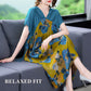 Women’s Vintage Printed Loose Fashion Dress