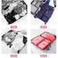 6-piece Portable Luggage Packing Cubes