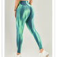 Women Tie Dye Yoga High Waist Pants