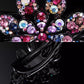 Rhinestone Flower Hair Clamp with Grip Teeth (Buy 1 Get 1 Free)