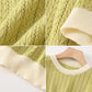Short-sleeved Knitted T-shirt