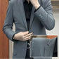 Waffle high stretch suit jacket