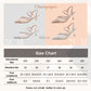 Pointed Toe Sexy Rhinestone Closed Toe High Heel Sandals