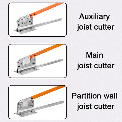 Non electric light steel joist cutter